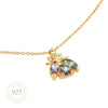 Bee Lovely Jewel Gold Necklace Jewellery Hurtig Lane Vegan Watches