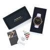 Mykonos Vegan Leather Gold/Black/Lilac Watch Hurtig Lane Vegan Watches