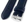 vegan leather blue watch strap
