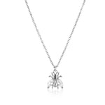 Bee Lovely Brilliance Silver Necklace Jewellery Hurtig Lane Vegan Watches